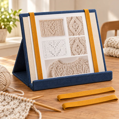 Fold-Up Pattern Page Stand — function