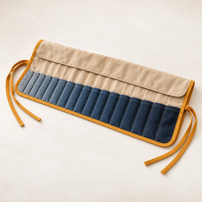 Roll-Up Straight Needle Case — product view