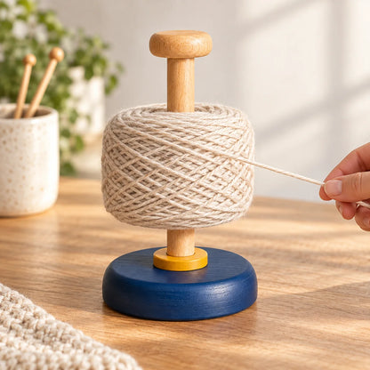 Tabletop Skein Holder — function